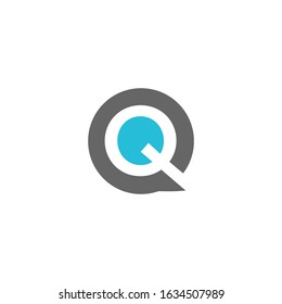 Q logo vector icon template