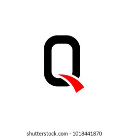 q logo vector illustration