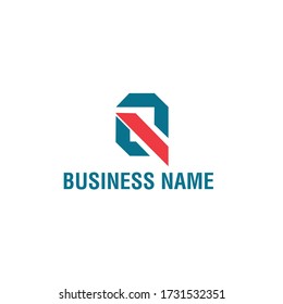 Q logo vector minimalist logo for business or website