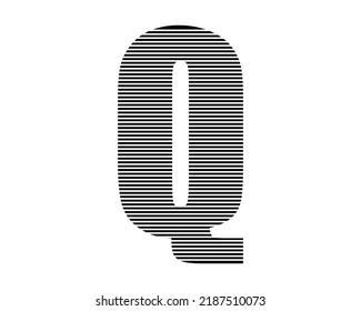 Q logo símbolo de vector ilustración plantilla de diseño de icono 
