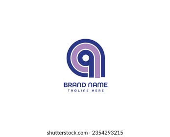 q modern company letter logo design