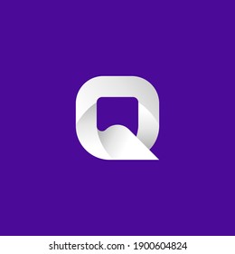 Q Modern Company Logo | Q Letter Logo Vector | Creative Q Business Logo Design Template