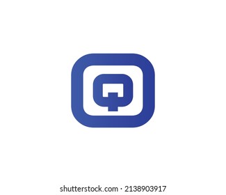 Q OQ QO logo design vector template