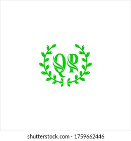 Konzept des Q P-Buchstaben-Logos
