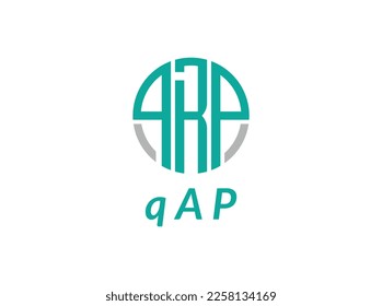 q A logotipo vectorial icono ilustración diseño moderno. Plantilla de icono profesional . Elementos de diseño vectorial, logotipos, identidad, etiquetas, insignias, símbolos, iconos, concepto de identidad de marca vectorial .