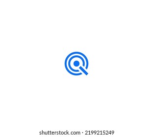 Q, Qi, iq Letter Logo Vector Template Abstract Monogram Symbol