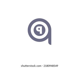 Q QQ logo design vector template