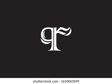 q, r, qr small letter alphabet icon logo design in creative minimal modern top trendy elegant abstract style vector