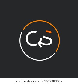 Q S letters joint logo design vector template