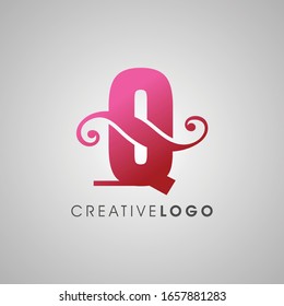 Q Template Initial logo Q letter design vector Q Element Company