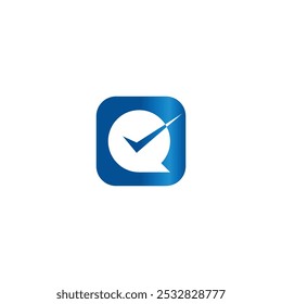 q timer modern tik logo