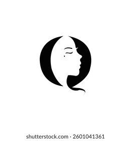 Q Vector logo, Queen Q logo