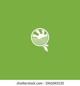 Q vector nature illustration design