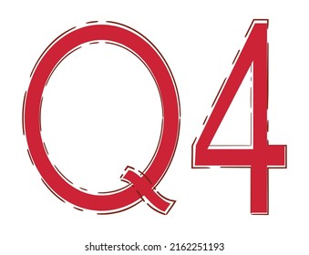 Q4 Or Fourth Quarter Of A Fiscal Year. The 4th Quarter Is A Term Used In Finance, Accounting And Business Management To Make Forecasts, Present And Measure Results.