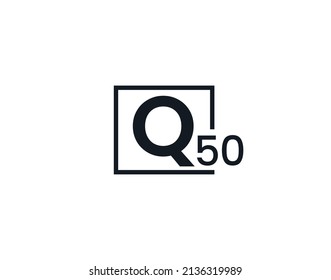 Q50, 50Q Logo für den Anfangsbuchstaben