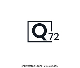 Q72, 72Q Initial letter logo