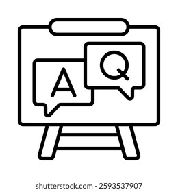 QA Icon Element For Design