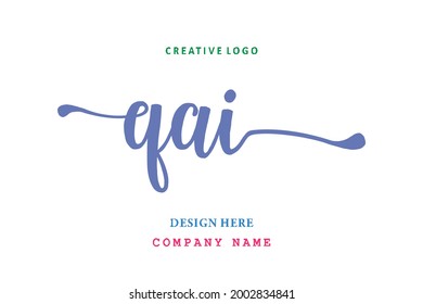 El logotipo de la inscripción en una carta de la GAI es sencillo, fácil de entender y autorizado