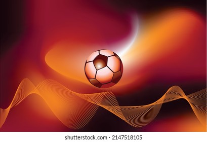 Qatar 2022 world cup background 3d vector illustration design, with maroon gradient color. Concepts for banners, posters, flyers and more