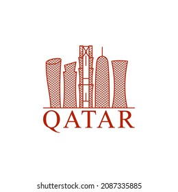 Qatar City Tower logo design inspiration