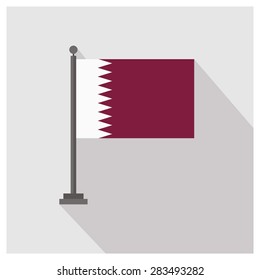 Qatar Country flag