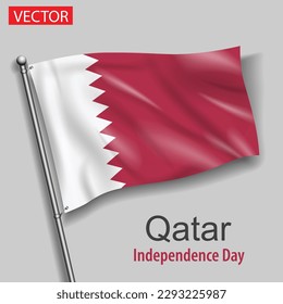 Qatar country flag independence day