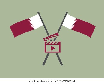 Qatar Emblem Movie Cinema