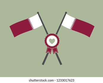 Qatar Emblem Top Rate