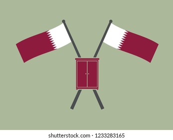 Qatar Emblem Wardrobe