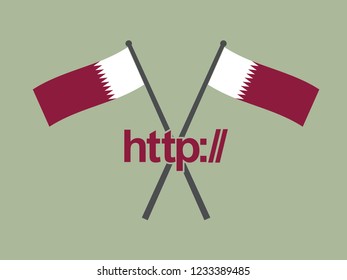 Qatar Emblem Web Address