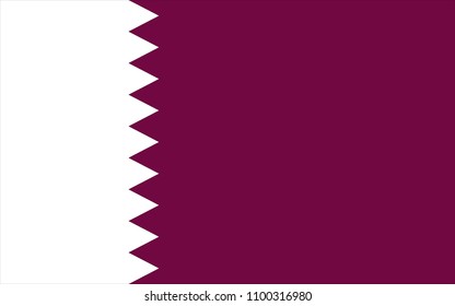 QATAR FLAG background vector
