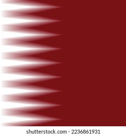 Bandera de Qatar mezclando bandera roja
