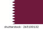 qatar  Flag for Independence Day and infographic Vector illustration.