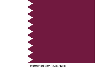 qatar flag vectors