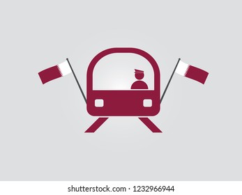 Qatar Local Train Subway