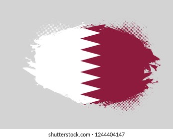 Qatar National Day. 18th December, banner background.