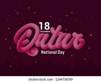 Qatar national day celebration, independence day , december 18 th