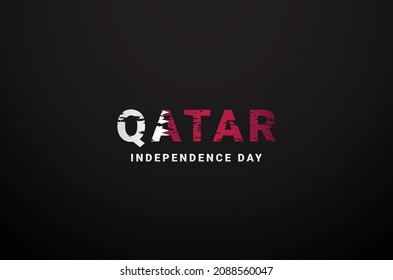 Qatar National Day Design Background For Greeting Moment