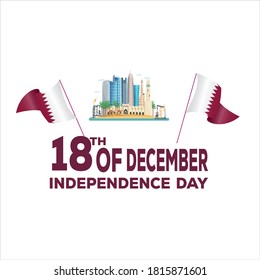 Qatar national day, Qatar independence day . translation: Qatar national day