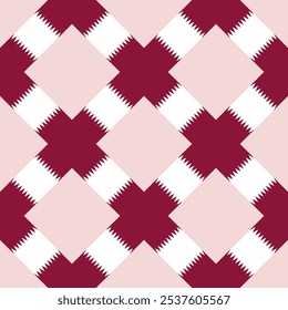 qatar pattern. diamond background. vector illustration