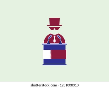 Qatar Podium Speech