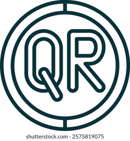 Qatar Riyal Symbol Element For Design Graphic