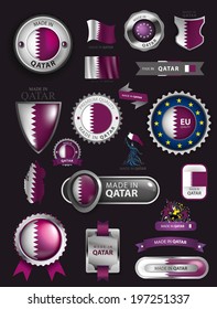 Qatar Seal, Doha Icon, Flag (vector Art) 
