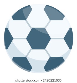 Qatar soccer ball icon cartoon vector. Public sport arena. Ball nation