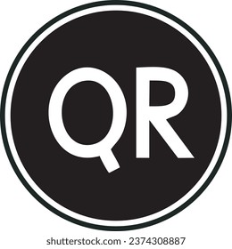 Qatari Riyal black  vector high quality files 