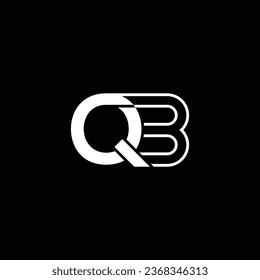 QB or BQ abstract outstanding professional business awesome artistic branding company different colors illustration logo