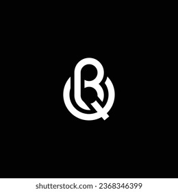 QB or BQ abstract outstanding professional business awesome artistic branding company different colors illustration logo