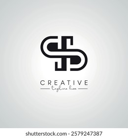 QB BQ Letter Modern Alphabet Logo Design. Initial Based Vector Template.