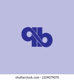 qb logo design. 100% qualityful resizable vector .
