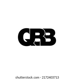 QBB letter monogram logo design vector